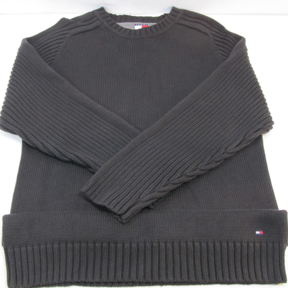 Tommy Hilfiger Other - Tommy Hilfiger Brown Cotton Sweater RN77806